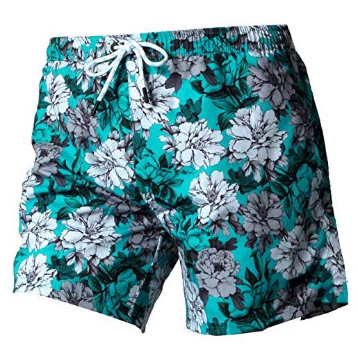 BOSS piranha swim_short, open blue492, m uomo