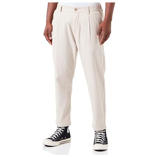 s.Oliver pantaloni lunghi, detrorit relaxed fit, marrone, 34w x 34l uomo