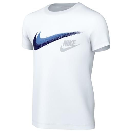Nike b nsw si ss tee top, bianco, 12-13 anni bambini e ragazzi