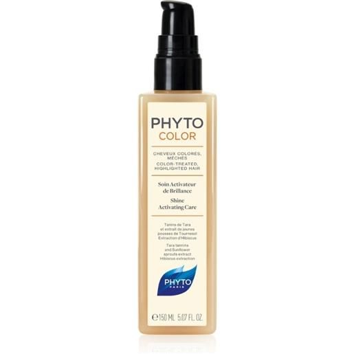Phyto phytocolor trattamento attivatore di luminosità per capelli colorati 150 ml