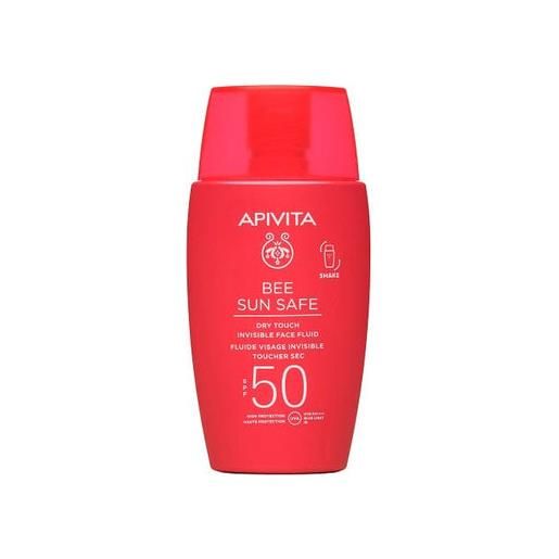 Apivita bee sun safe fluido viso dry touch spf50 50 ml