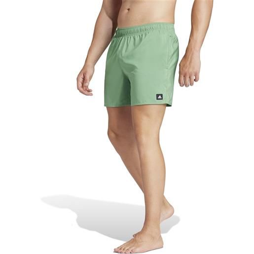 Costume da bagno pantaloncini shorts uomo adidas solid clx short-length verde ir6222