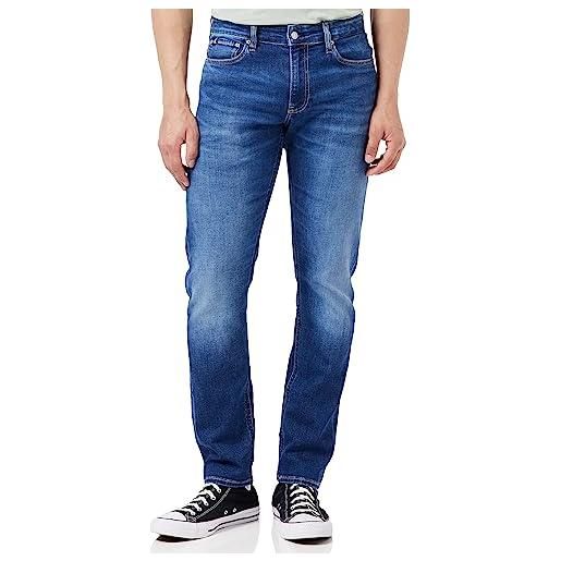 Calvin Klein Jeans slim j30j323686 pantaloni, denim (denim dark), 34w / 32l uomo