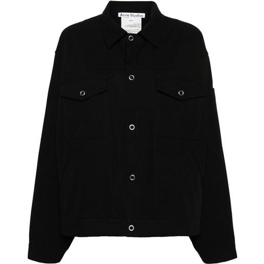 Acne Studios giacca-camicia - nero