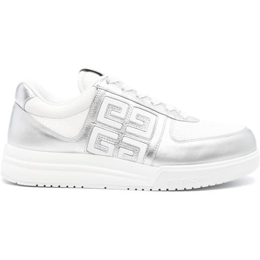 Givenchy sneakers con decorazione 4g - bianco