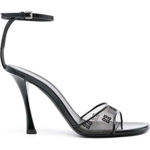 Givenchy sandali morso - nero