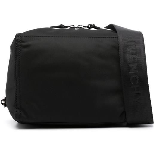 Givenchy borsa messenger con stampa - nero