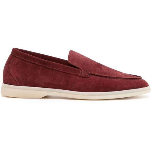 Scarosso ludovico suede loafers