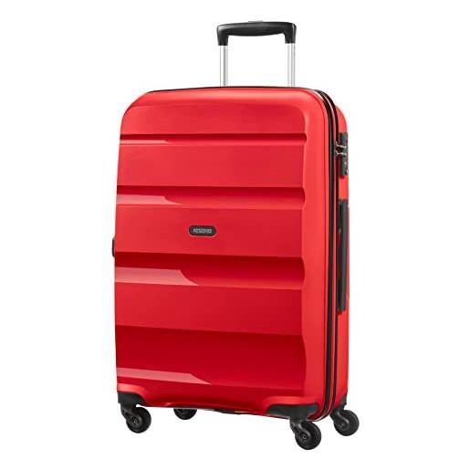 American Tourister bon air - spinner m, valigia, 66 cm, 57.5 l, rosso (magma red)