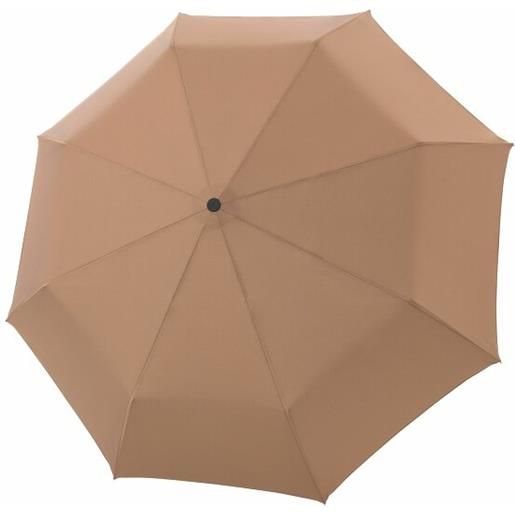 Doppler Manufaktur ombrello tascabile oxford in acciaio al carbonio da 31 cm marrone