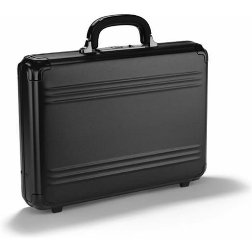 Zero Halliburton pursuit aluminium briefcase 46 cm scomparto per laptop nero