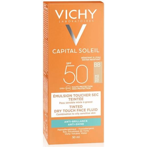 VICHY (L'OREAL ITALIA SPA) vichy capital soleil - emulsione bb solare viso colorata con protezione molto alta spf 50 - 50 ml