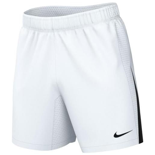 Nike m nk df vnm short iv wvn pantaloncini mid thigh length, bianco/nero/bianco, xl uomo