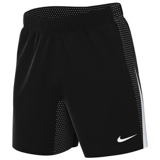 Nike m nk df vnm short iv wvn pantaloncini mid thigh length, bianco/nero/bianco, s uomo