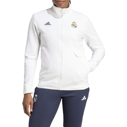 adidas giacca anthem real madrid - donna