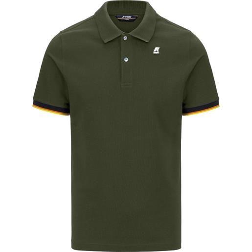 K-Way uomo polo vincent k7121iw h11 cypress green