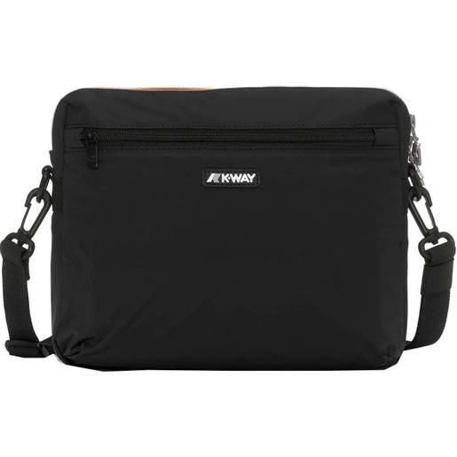 K-Way bags pouch bag moire k8125rw usy black pure