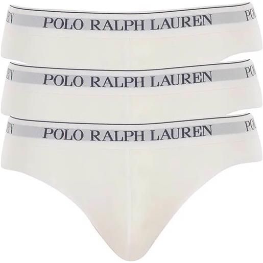 Polo Ralph Lauren slip low rise brf-3 pack-brief 714835884001 bianco