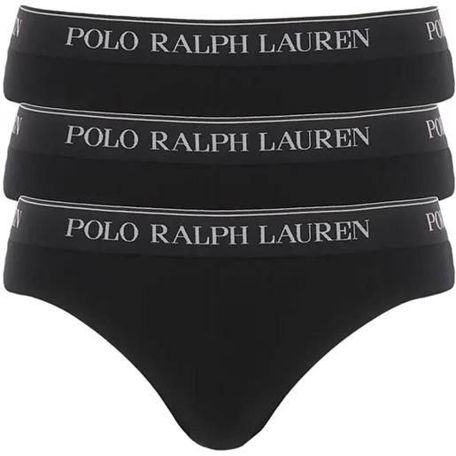 Polo Ralph Lauren slip low rise brf-3 pack-brief 714835884002 nero