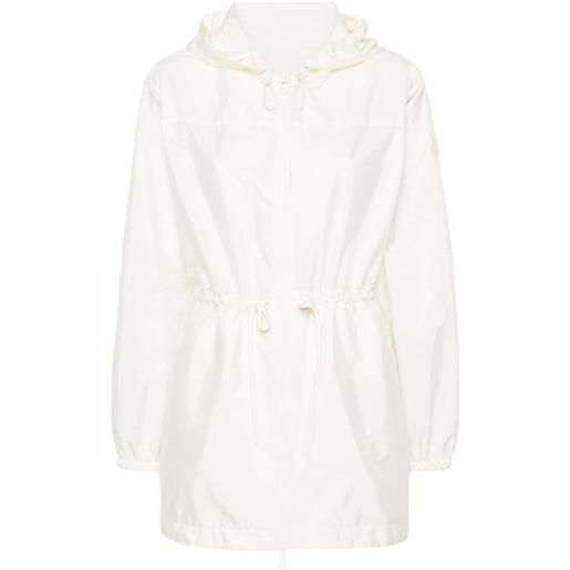 Moncler giacca con cappuccio filtra - bianco