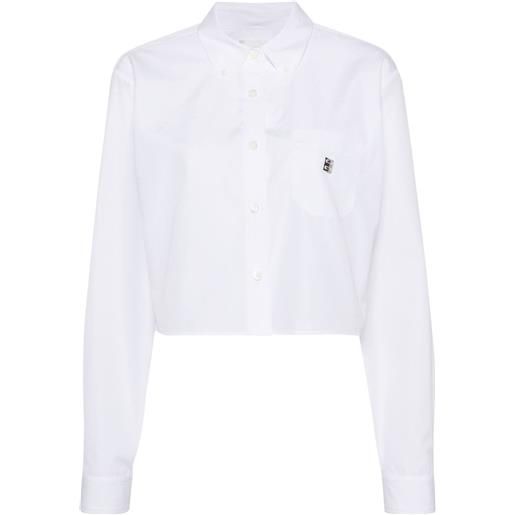 Givenchy camicia con applicazione - bianco