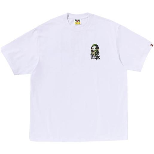 A BATHING APE® t-shirt con stampa - bianco