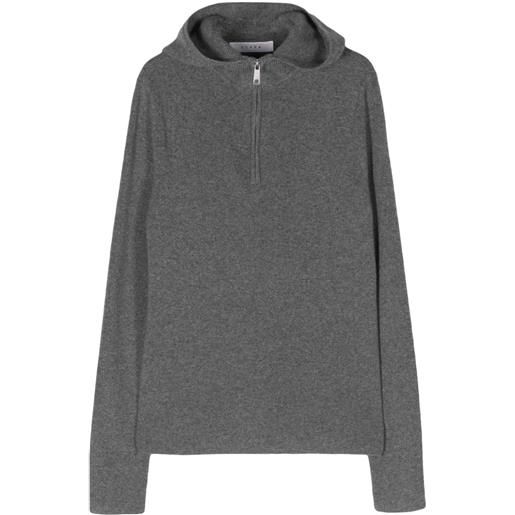 Liska maglione con cappuccio - grigio