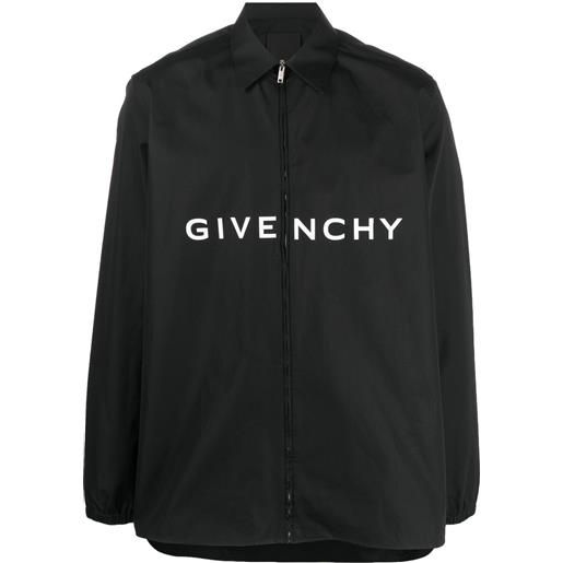 Givenchy camicia con stampa - nero