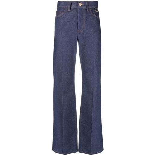 FENDI jeans svasati sartoriali - blu