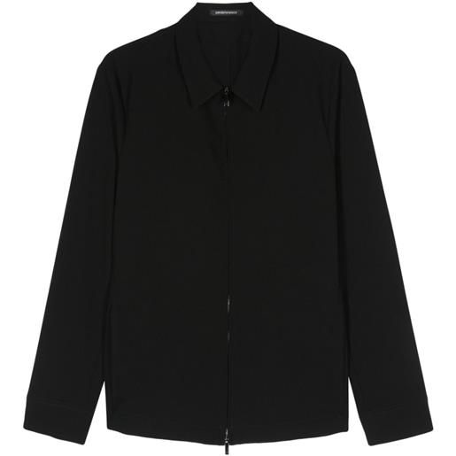 Emporio Armani giacca con zip - nero