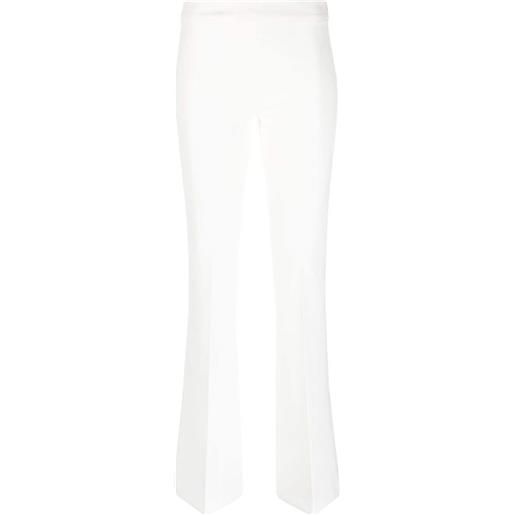 Blanca Vita pantaloni sartoriali svasati - bianco