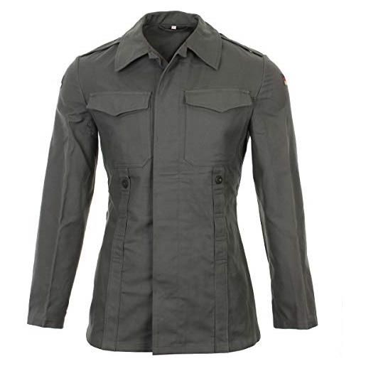 Mil-Tec giacca bw moleskine original va egeo modello, oliva, 5 unisex-adulto