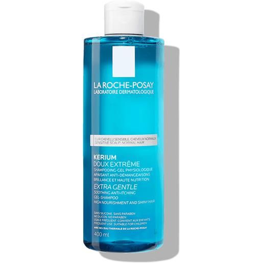 LA ROCHE-POSAY kerium - dolcezza estrema shampoo-gel fisiologico 400ml