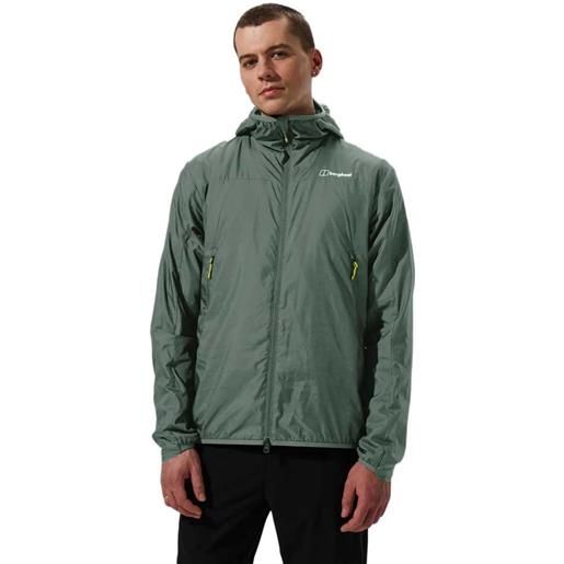 Berghaus alpha resist-air hood jacket verde l uomo