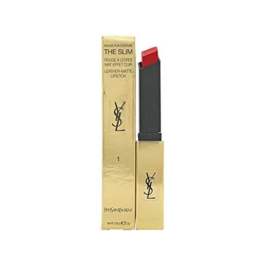 Yves saint laurent rouge pur couture slim sheer matte rossetto, 1 rouge extravagant, 2 g