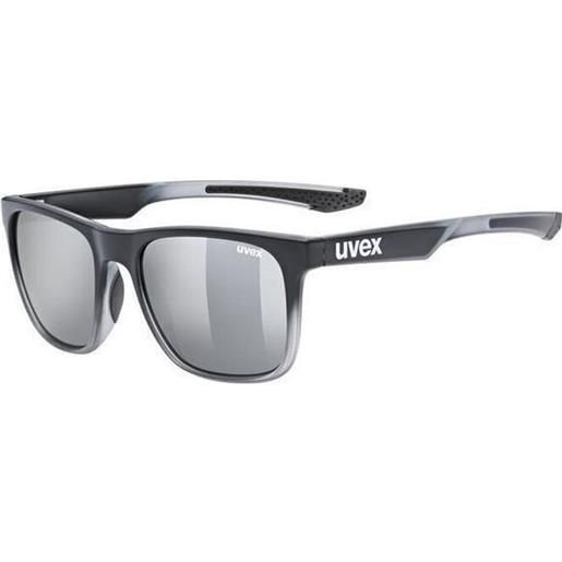 UVEX lgl 42 black transparent/silver occhiali lifestyle