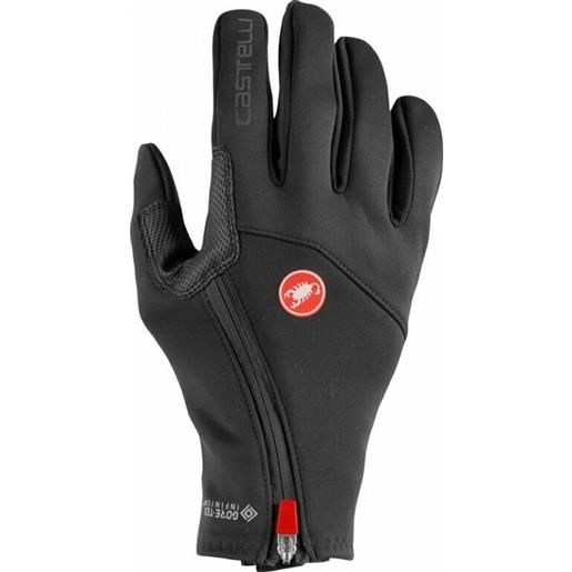 Castelli mortirolo glove light black l guanti da ciclismo