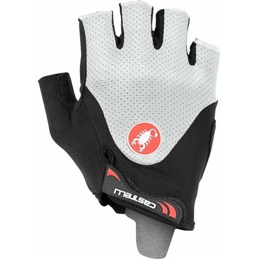 Castelli arenberg gel 2 gloves black/ivory m guanti da ciclismo