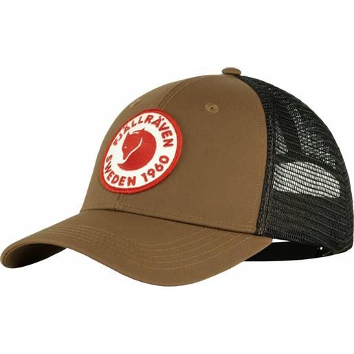 Fjällräven 1960 logo långtradarkeps timber brown l/xl cappello da baseball