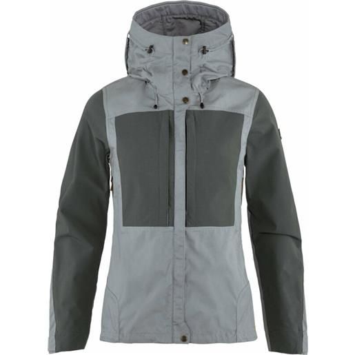Fjällräven keb jacket w grey/basalt l giacca outdoor