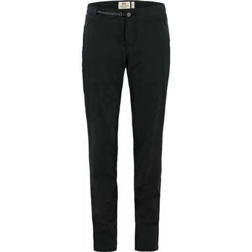 Fjällräven high coast trail trousers w black 38 pantaloni outdoor