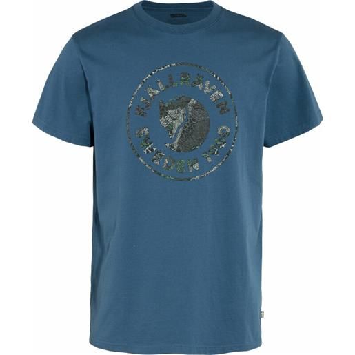 Fjällräven kånken art t-shirt m indigo blue l maglietta