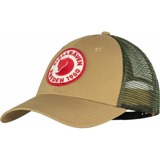 Fjällräven 1960 logo långtradarkeps buckwheat brown l/xl cappello da baseball