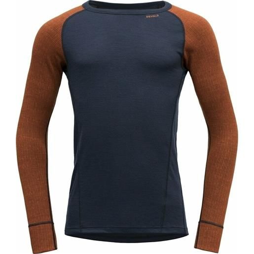Devold duo active merino 205 shirt man flame/ink s itimo termico