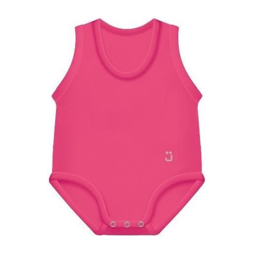 Jbimbi j bimbi body neonato estivo fresco 0-36 mesi bio cotton fuscsia 1 pezzo