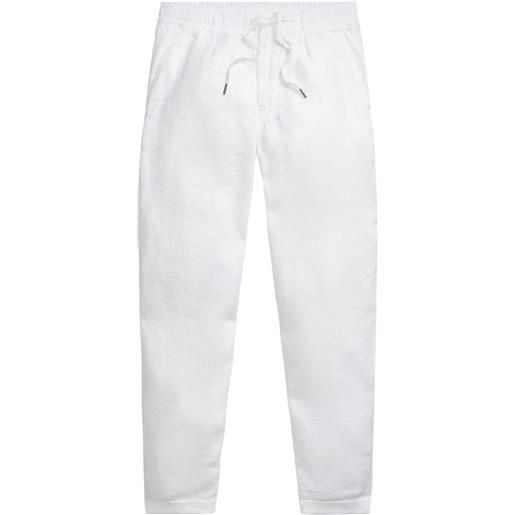 Polo Ralph Lauren pantaloni con coulisse - bianco