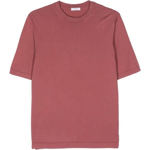 Boglioli t-shirt a maglia fine - rosso