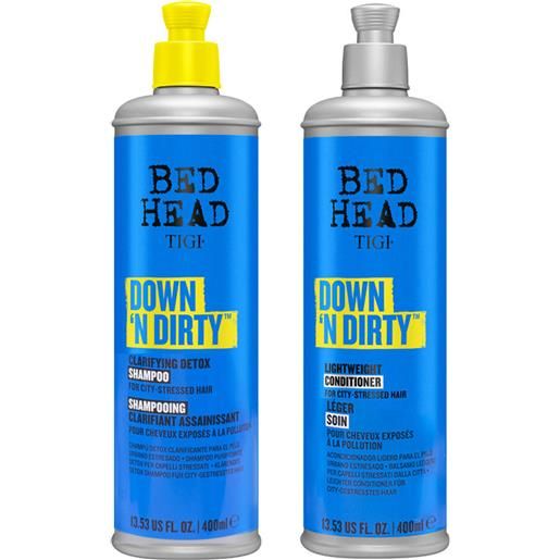 Tigi Bed Head kit tigi down n dirty: shampoo + conditioner