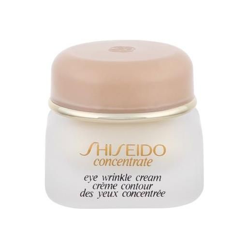 Shiseido concentrate crema lisciante rughe per contorno occhi 15 ml per donna