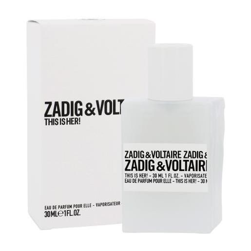 Zadig & Voltaire this is her!30 ml eau de parfum per donna